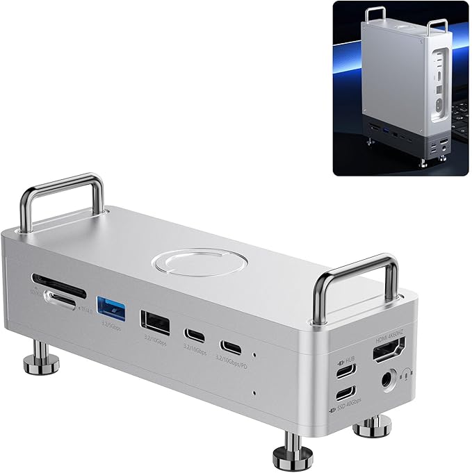 ULANZI HD02 Magic Arm Super Clamp Kit and QT03 Docking Station