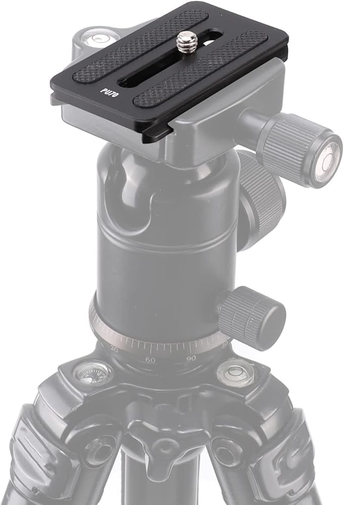 FocusFoto Quick Release Plate 70mm for DJI Ronin SC Gimbal Stabilizer Camera Arca-Swiss Standard Tripod Ballhead (PU70)