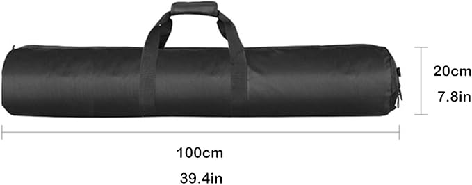 Meking 100cm/39inches Padded Carrying Bag Heavy Duty Photography Tripod Carrying Case with Strap for Light Stands, Boom Stand, Tripod, Monopod, Umbrella and Other Photographic Photo Studio Accessories