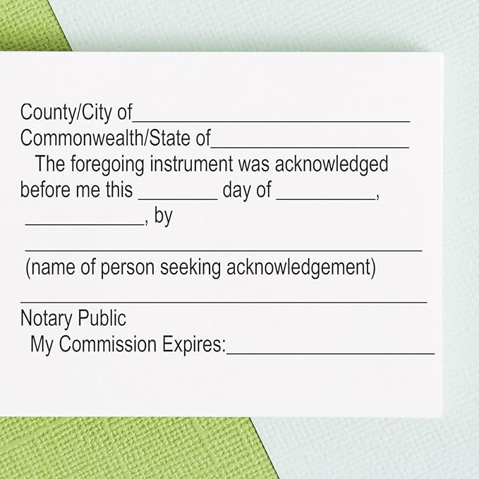 South Carolina Notary Supplies Kit with PSI Pre Inked Stamps, Includes: Official Notary Stamp, Journal, Acknowledgement Stamp, Notary Supply South Carolina