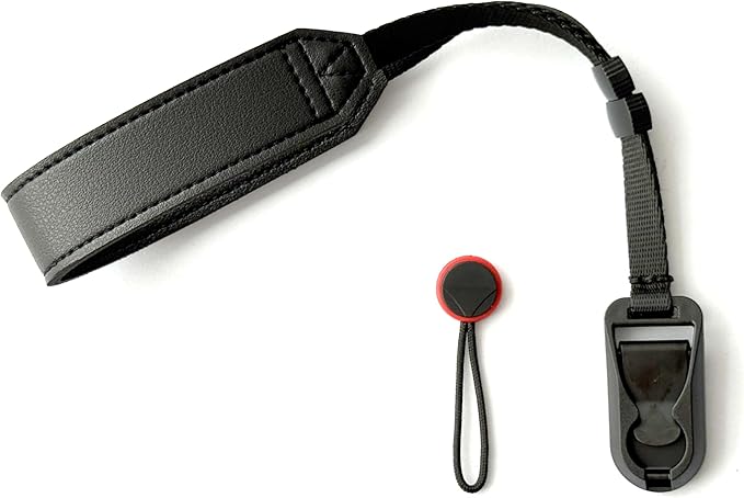 YUJA Quick-Release Wrist Strap for Camera, Secure Anti-Drop Leather Hand Grip Compatible with Sony, Canon, Fujifilm, GoPro