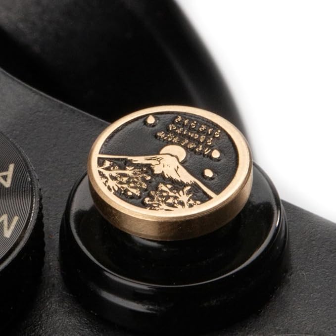 Falling Cherry Blossoms Camera Metal Shutter Decorative Button for Fujifilm x100vi x100v xpro2 xt50 xt30 xt30ii for Nikon zf (Copper Alloy-Shutter Decorative Button)