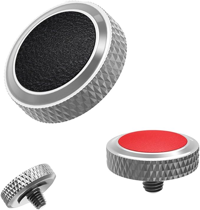 JJC Camera Soft Release Button, Shutter Button for Fuji Fujifilm X-T5 X-T4 X-T50 X-T30 III II X-PRO3 X100VI X100V X-E5 X-E4 X Half Sony RX1R II RX10 IV III Leica Q3 M10 M9 Nikon Z f Zf Df F3-2 Types