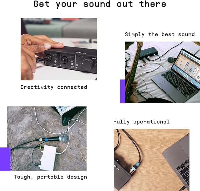 Arturia MiniFuse USB-C Audio Interface (Champagne, MiniFuse 2)