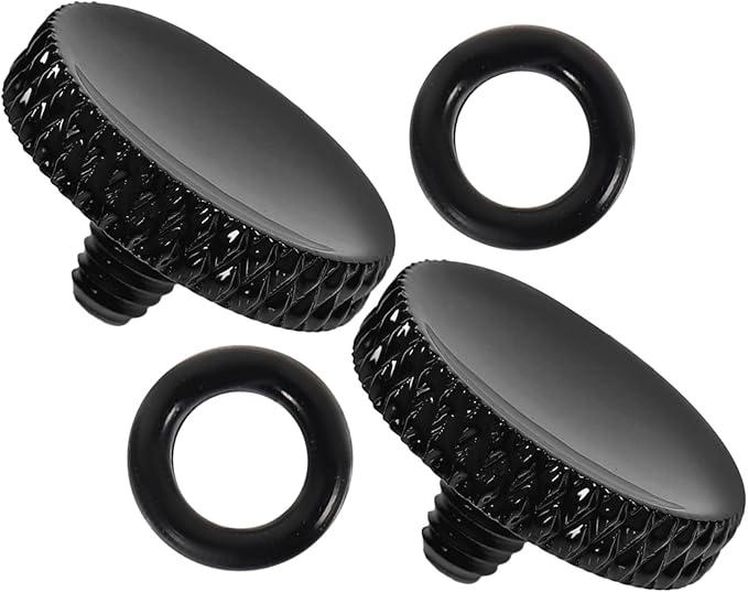 Gadpiparty 2pcs Soft Shutter Release Button for Camera Concave Design for Enhanced Stability Easy Installation for Professional Photographers and Travel Use