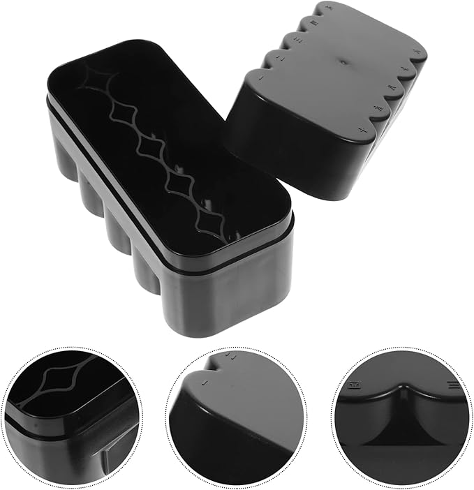 Sewroro Film Storage Box for 10 Rolls Durable Plastic Film Holder Lightweight Organizer for 120Mm Films and Small Items Perfect for Photography Lovers