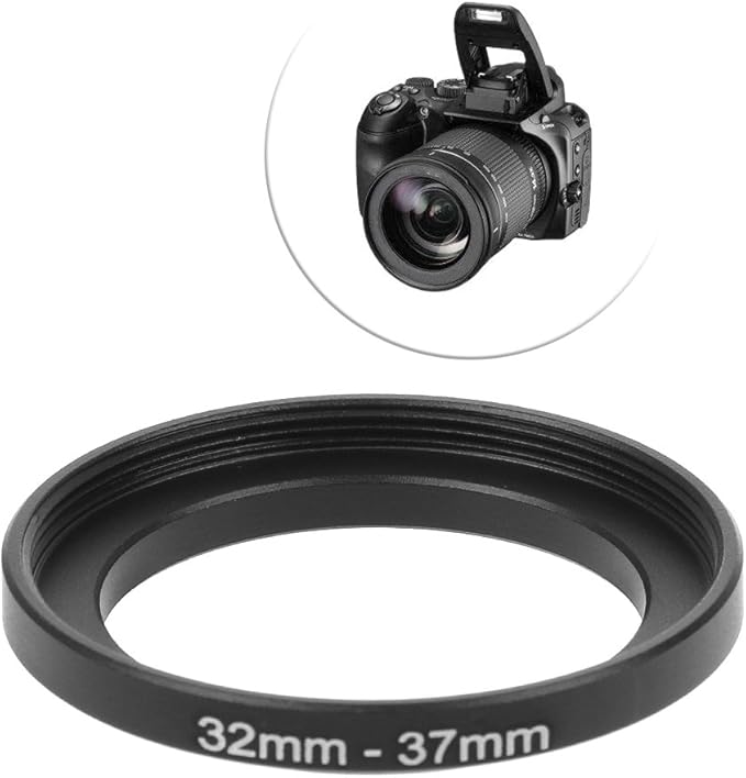 Angwang 32mm to 37mm Metal Step Up Rings Lens Adapter Filter Camera Tool Accessories New