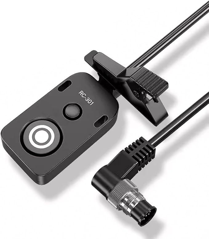 5M Extension Cord RC301-DC0/MC-30 Remote Control Shutter Release Cord for Nikon Z8 Z9 D850 D500 D5 D810 D810A D800 D700 D4s D4 D3 D3s D3X D2H D2X D2Hs D2Xs D300s