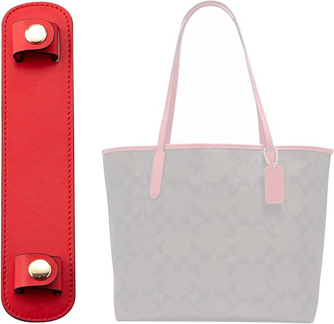 Shoulder Strap Pad Replacement,Microfiber Leather Strap Pads Detachable Cover for Tote Bag