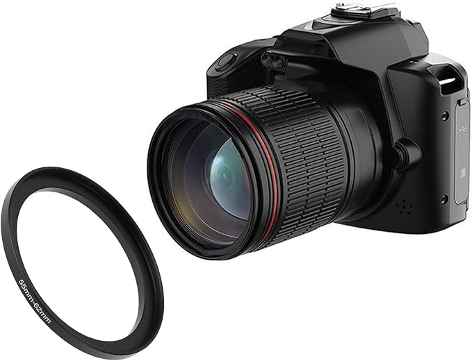 The Lord of the Tools 2Pcs Camera Filter Ring Adapter 55mm-62mm Aluminum Step-Up Ring Adapter for DSLR Lenses and ND UV CPL IR Filters
