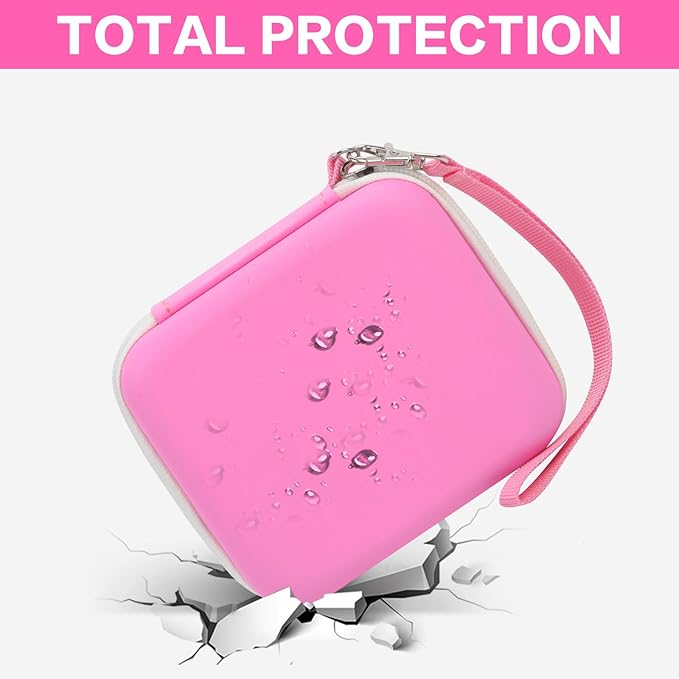 Kids Instant Print Camera Case Compatible with ESOXOFFORE for Dylanto for DUDUDRAGON for GKTZ for ETIKEZ for Dafotil for Careenoah for Aasonida Digital Video Prints Paper Bag (Box Only) Light Pink