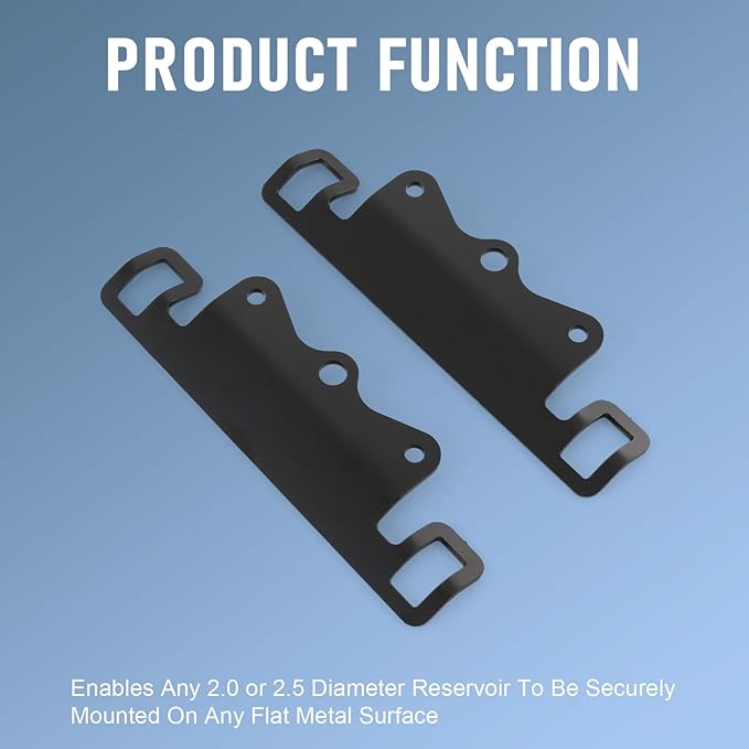 Universal Shocks Reservoir Mounting Bracket Kit 803-02-042 Fit for 2.0 or 2.5 Diameter Reservoir