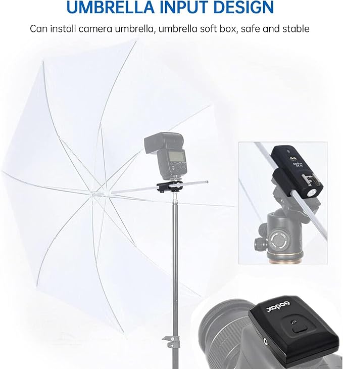 Godox CT-16 Wireless Flash Trigger with Receiver Kit,433MHz 3 in 1 Flash Transmitter and Receiver Compatible for Canon Nikon Pentax Olympus DSLR Camera Flash Speedlight Trigger,Studio Flash Lighting