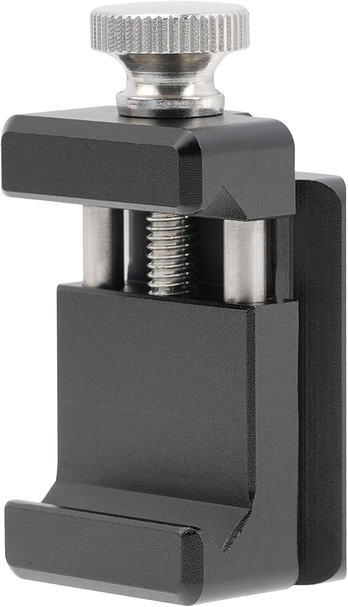 FocusFoto Quick Release NATO Clamp with 1/4" Threaded, 3/8" ARRI Locating Hole for NATO Rail Silder Camera Cage Stabilizers, Compatible with DJI Ronin RSC2, RS3, RS3 Pro, RS3 Mini, RS4, RS4 Pro Gimbal