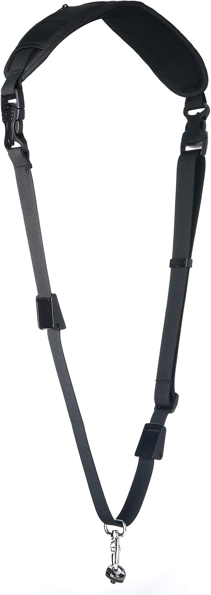 Camera Strap,DSLR Shoulder Strap Crossbody Sling Quick Release Storage Pocket Black
