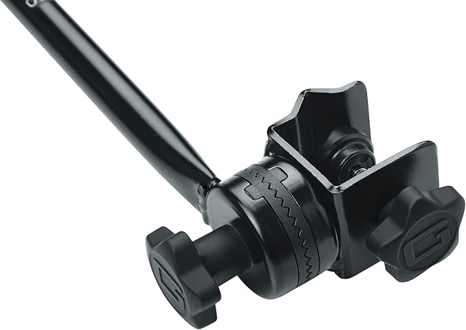 Gator Frameworks Adjustable Clamp-On Angled Mini Interlocking Design 16 Inch Boom Arm (GFW-MIC-CLMPBM16)