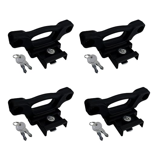 Truck Bed Anchor, Bed Clamp for 2015-2025 Ford F150 F250 F350 and Raptor SuperDuty; 2022-2025 F-150 Lightning Replace for 4 Pack FL3Z99000A64B FL3Z-9928408-AB
