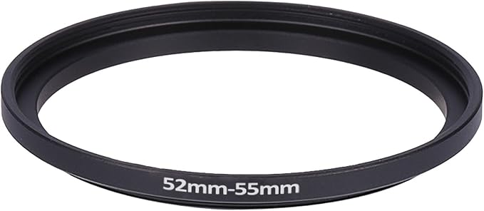 UltraPro Step-Up Adapter Ring 52mm Lens to 55mm Filter Size