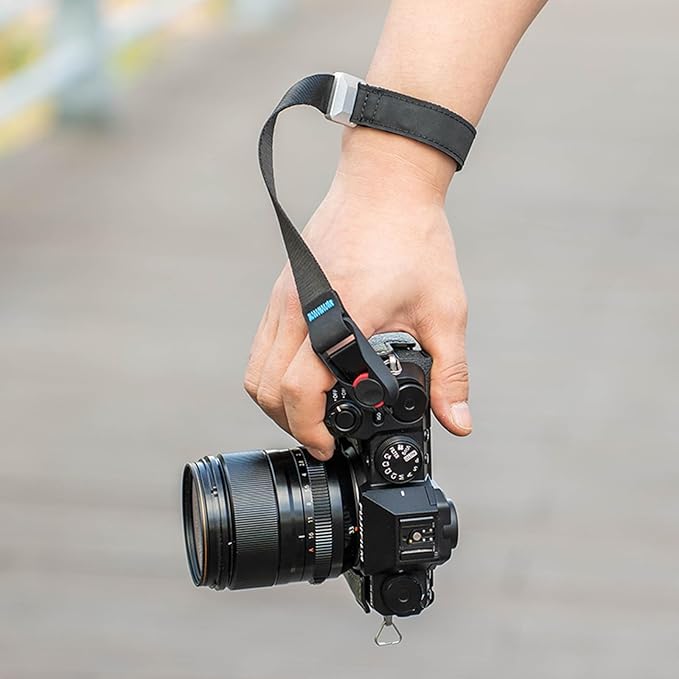 mecizox Camera Wrist Strap, Camera Hand Straps for Photographers, Adjustable Quick Release for DSLR SLR