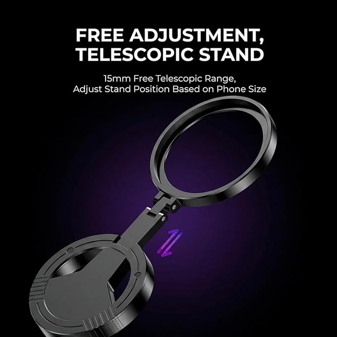 Anti-Glare Magnetic Phone Filter, 52mm Mobile Camera Filter Kit, N52 Magnets, Foldable Portable Design, Phones for Professional Mobile Photography (1Pcs)