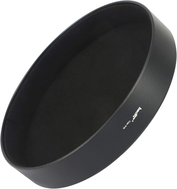 Haoge LH-X16B Square Metal Lens Hood Shade with Metal Cap for Fujifilm Fuji Fujinon XF 16mm F1.4 R WR Lens xf16mm/f1.4 on Camera XS-10 X-H1 X-Pro3 X-Pro2 X-Pro1 X-T4 X-T3 X-T2 X-T1 X-T30 X-T20