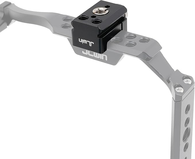 FocusFoto Quick Release NATO Clamp with 1/4" Threaded, 3/8" ARRI Locating Hole for NATO Rail Silder Camera Cage Stabilizers, Compatible with DJI Ronin RSC2, RS3, RS3 Pro, RS3 Mini, RS4, RS4 Pro Gimbal