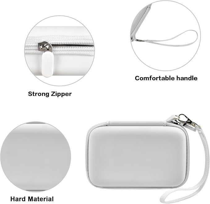 Case for Anker MagGo for Ucomx 3-in-1 for MagGo UFO Charging Station,for Augnner for Iseyyox for Apple MagSafe Duo for LISEN Wireless Charger Foldable Magnetic Charging Stand Storage Box- White