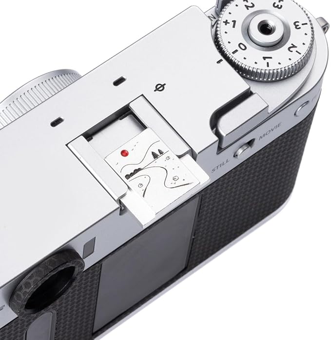 Camera Metal Hot Shoe Cover Protector Cap Compatible for Fujifilm XPro3 XPro2 XT4 XT3 XT2 XT30 XT20 XE5 XE3 XT200 X100V X-Half (Aluminum alloy-sunrise02)