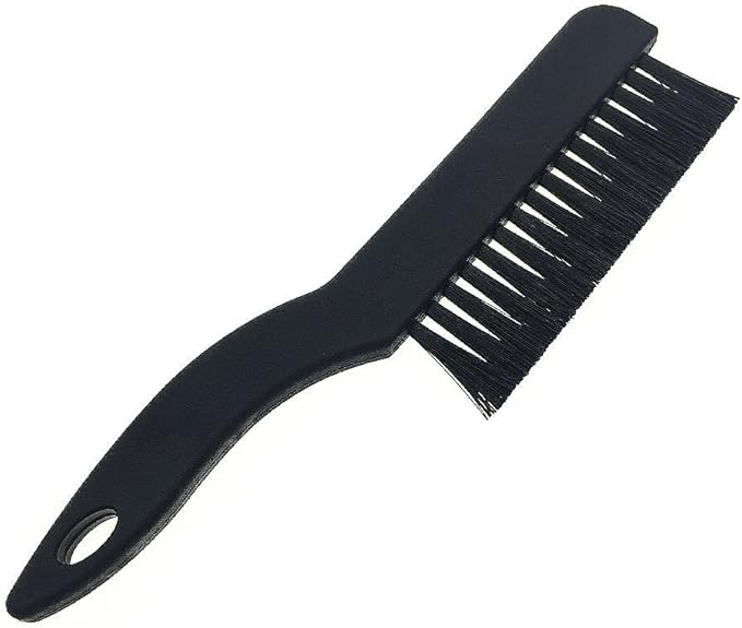YXQ 9.84inch ESD Brush Cleaning Plastic Handle Anti Static Conductive for PCB Motherboards Fans Keyboards Black