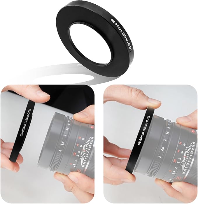 Lens Adapter,Matte Box Adapter Rings,Step up Ring for 95mm OD Matte Box