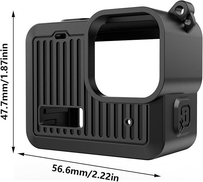 Adventure Silicone Covers for Cameras Soft Housing Case Featuring Battery Side Covers Lens Caps Lanyard Flexible Silicone Camera Sleeve