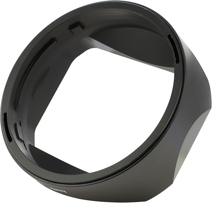 Haoge LH-G65N Bayonet Square Metal Lens Hood for Fujifilm Fuji Fujinon GF 63mm F2.8 R WR and GF 45mm F2.8 R WR Lens Shade with Metal Cap on GFX100S GFX50S GFX50R Camera