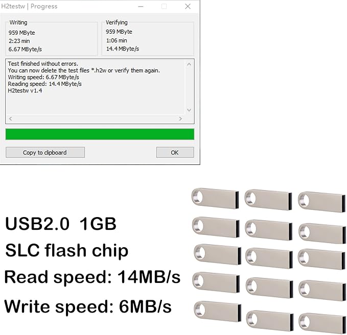 1GB Thumb Drive 100 Pack Flash Drives 100 Pack Mini Flash Drive USB Drive USB Flash Drive Pack USB Jump Drive USB Flash Drives (1GB, 100PCS)