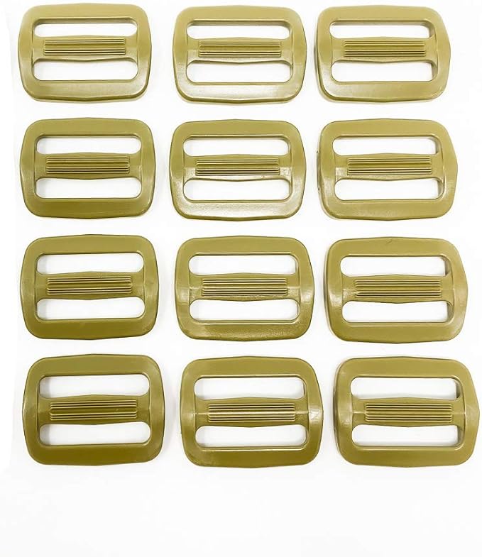 Triglide Slides 1 Inch - Strap Adjuster Slider - Webbing Buckles Tri Glide