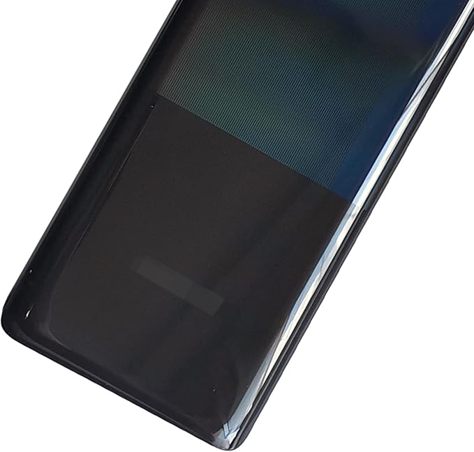 A51 5G Battery Back Housing Door Replacement Rear Cover with Camera Glass Lens/Frame Tape for Samsung Galaxy A51 5G 2020 6.5" A516 (Not ok for 4G/LTE A515F Version) (Black)