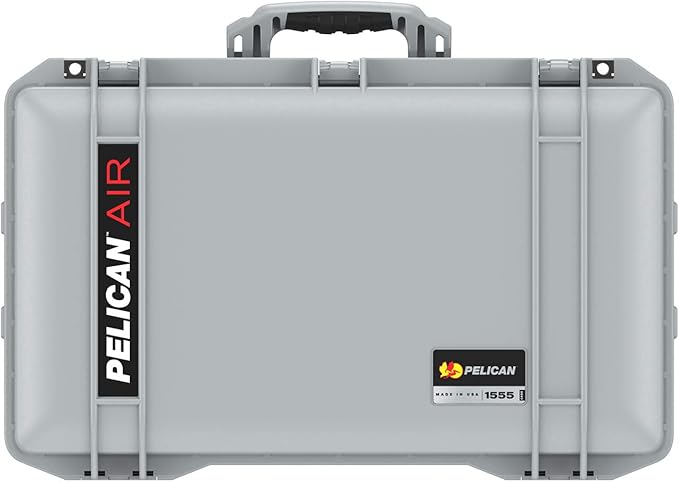 Pelican Air 1555 Case No Foam - Silver
