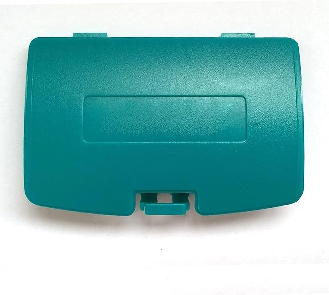 Battery Back Door Cover Lid + Glass Screen Lens for Game Boy Color GBC Replacement (Teal)