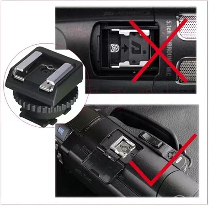 CSM-3 for Sony Camera hot Shoe Converter (for Older Models) Converter to Universal Cold Boot Installation Fill Light, Mack Extension Photography Accessories (CSM-3)