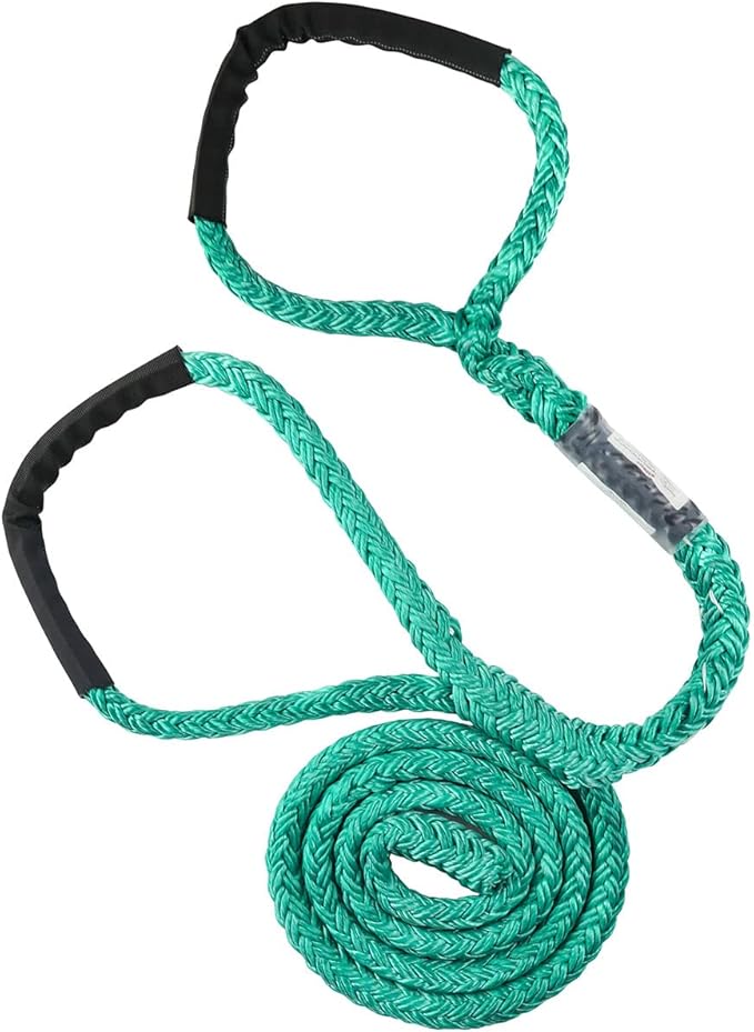 Pelican Rope The Brainiac Arborist Whoopie Sling - Adjustable Port A Wrap Sling - 1/2, 5/8, & 3/4 inch Diameter Tree Strap Rope & Adjustable Rigging Sling