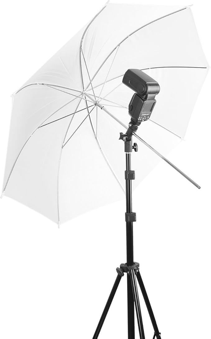 2Pack Anwenk Camera Flash Speedlite Mount Swivel Light Stand Bracket with Umbrella Reflector Holder for Camera DSLR Nikon Canon Pentax Olympus and Other DSLR Flashes Studio Light LED Light