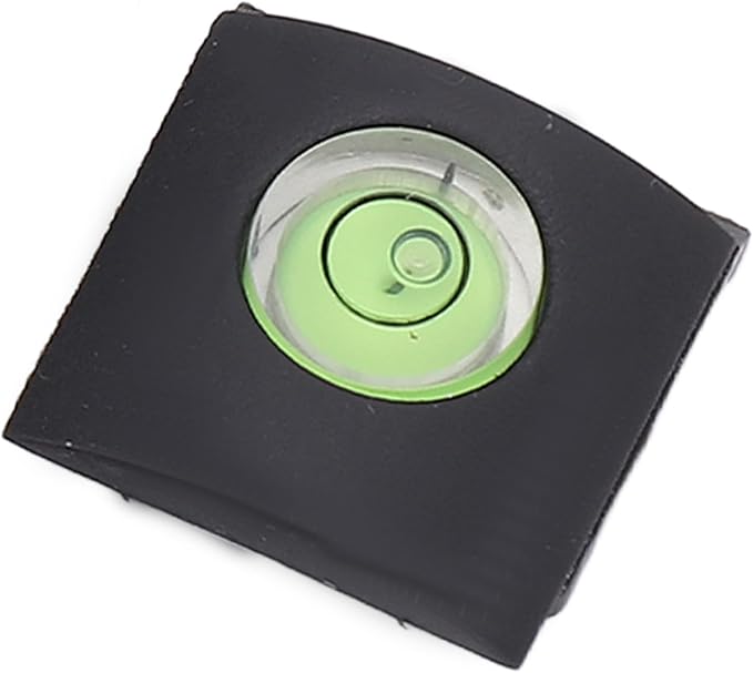 5PCS Camera Hot Shoe Cover with Level Bubble, Universal Spirit Level Cap, for DSLR Cameras