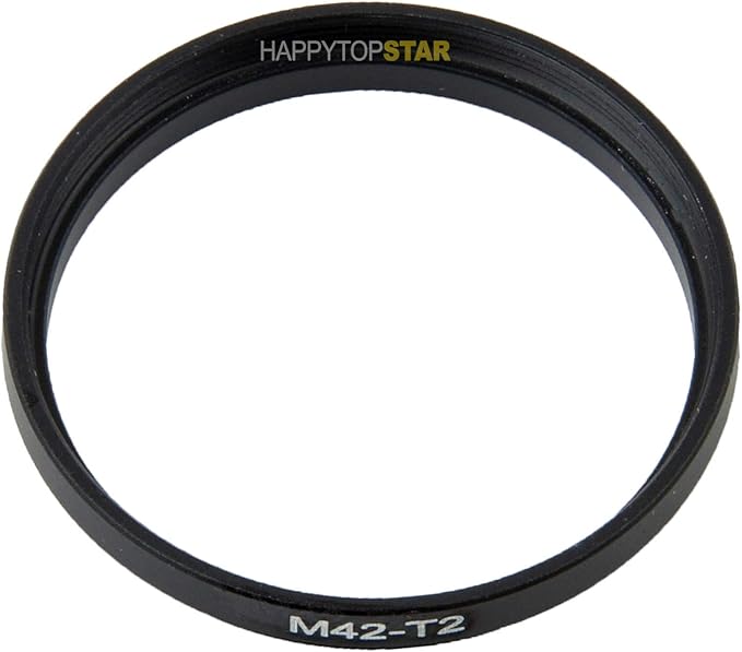 Metal M42 42mm 1mm Thread Pitch to T2 42mm 0.75mm Male to Female 42mm to 42mm Coupling Ring Adapter for Lens Filter