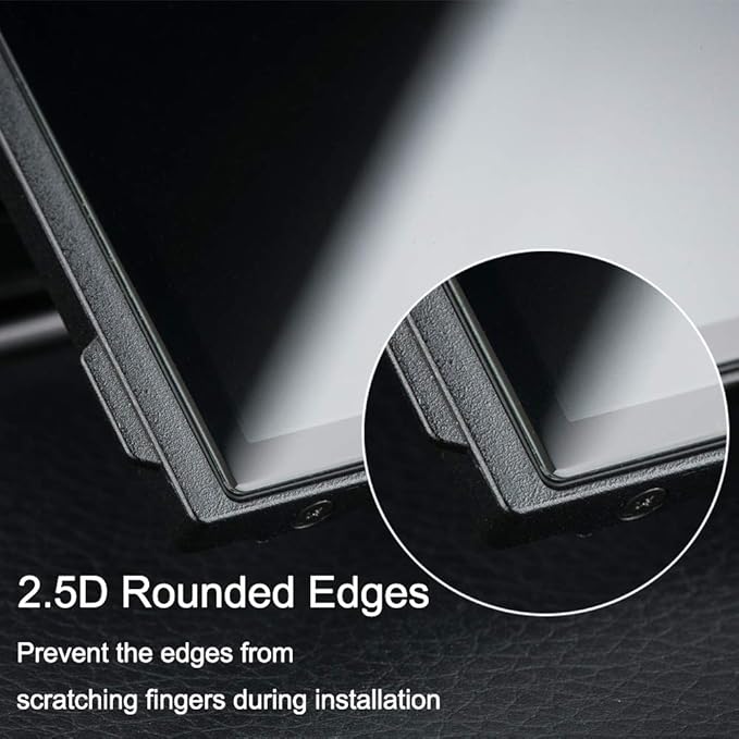 JJC 2 Pack Camera Screen Protector for Fujifilm X100VI X100V X-T4 X-E4 Camera, Ultra-Thin Anti-Fingerprint Anti-Scratch 9H Hardness 2.5D Rounded Edges Tempered Glass Protector
