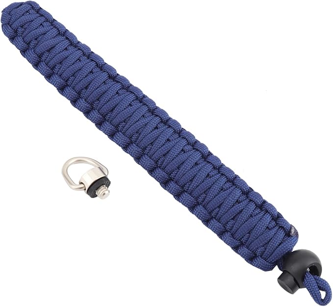 Paracord Camera Wrist Strap Lanyard with Screw for Insta 360 X3, Ace Pro, DSLR Cameras, Selfie Sticks