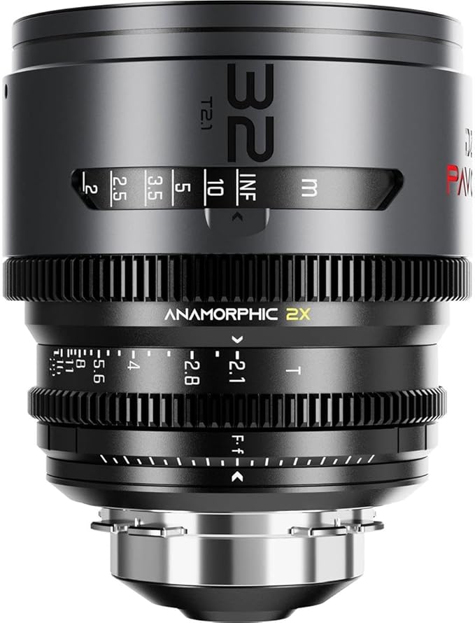 DZOFILM PAVO 2X Anamorphic Prime Lens for PL/EF Mount, Neutral Coating - 32mm, T2.1