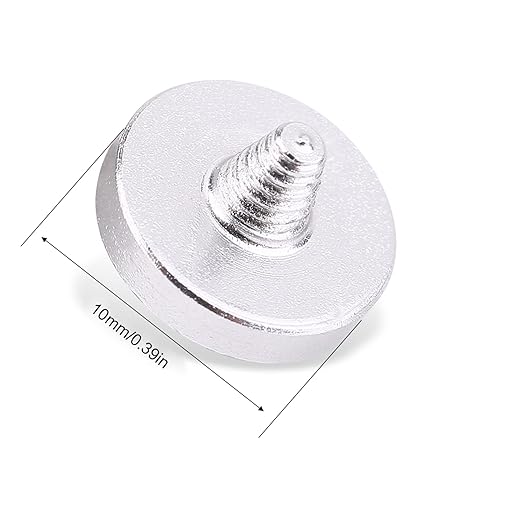 WALFRONT 3Pcs Aluminum Alloy Camera Shutter Buttons, Premium Ergonomic Release Push Pins, Improved Grip and Vibration Reduction for DSLR and Mirrorless Cameras