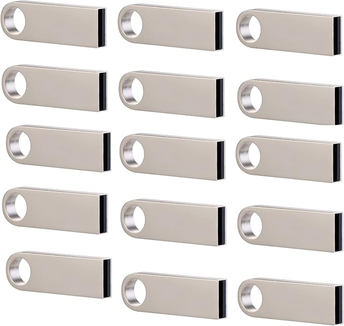 16GB Mini Thumb Drive 100 Pack Flash Drives 100 Pack Mini USB Drive Mini USB Flash Drives 100 Pack Memoria USB Jump Drive USB Flash Drive (No Logo)
