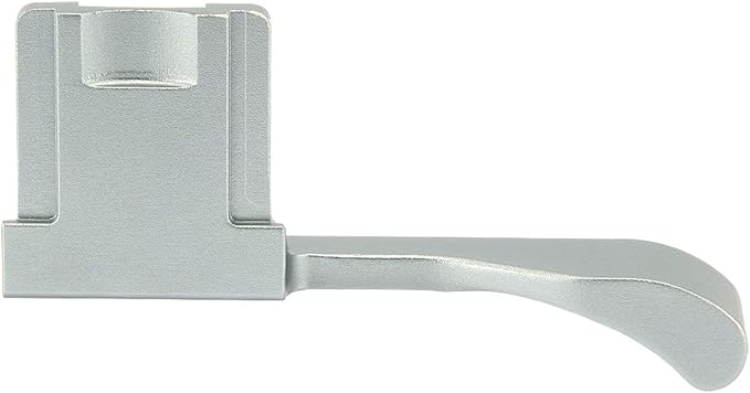 Haoge THB-XS Metal Hot Shoe Thumb Up Rest Hand Grip for Fujifilm Fuji FinePix X100F X100V X-Pro2 XPro2 X-Pro3 XPro3 Camera Silver