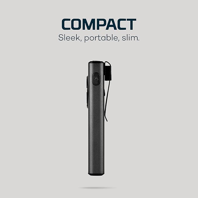 NEBO Slim+ 1200, Powerful and Rechargeable 1200 Lumen Pocket Light