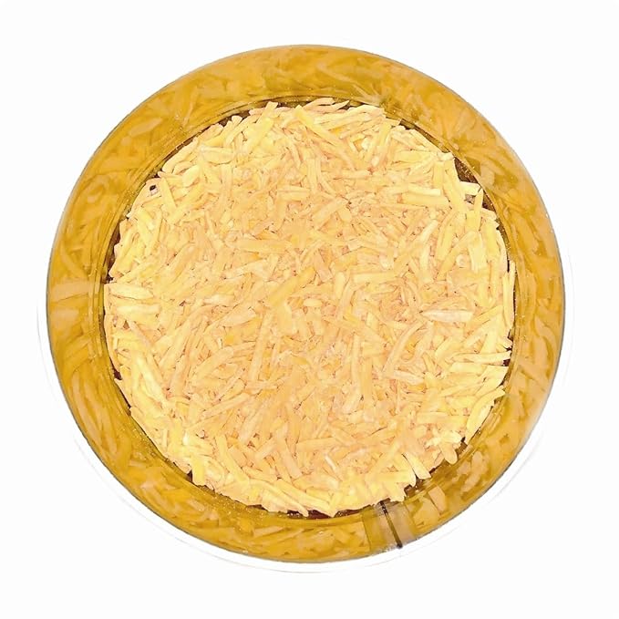 Military Surplus Freeze Dried Shredded Sharp Cheddar Cheese – #10 Can – 32 oz – 25+ Year Shelf Life – Emergency Food Supply – Camping, Hiking, Survival, Backpacking – Long-Term Storage Food – Pack of 1